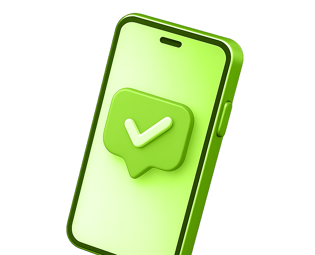 Mobile app interface